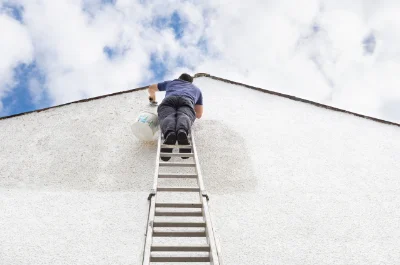 Peinture extérieure à Lantignié — façades et ravalement